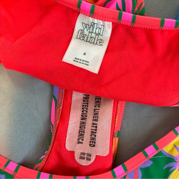 Wild Fable Womans Small Floral Bikini Bottom - Picture 4 of 7
